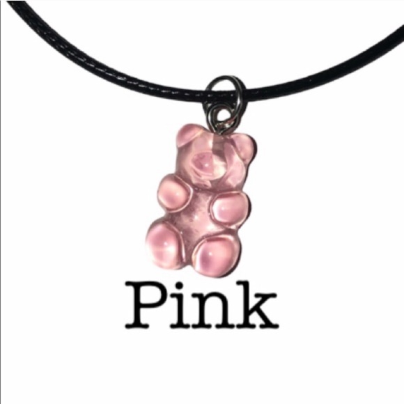 (1PC) GUMMY BEAR NECKLACE - Pick The Color - Picture 6 of 14